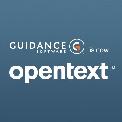 Guidance Software is Now OpenText